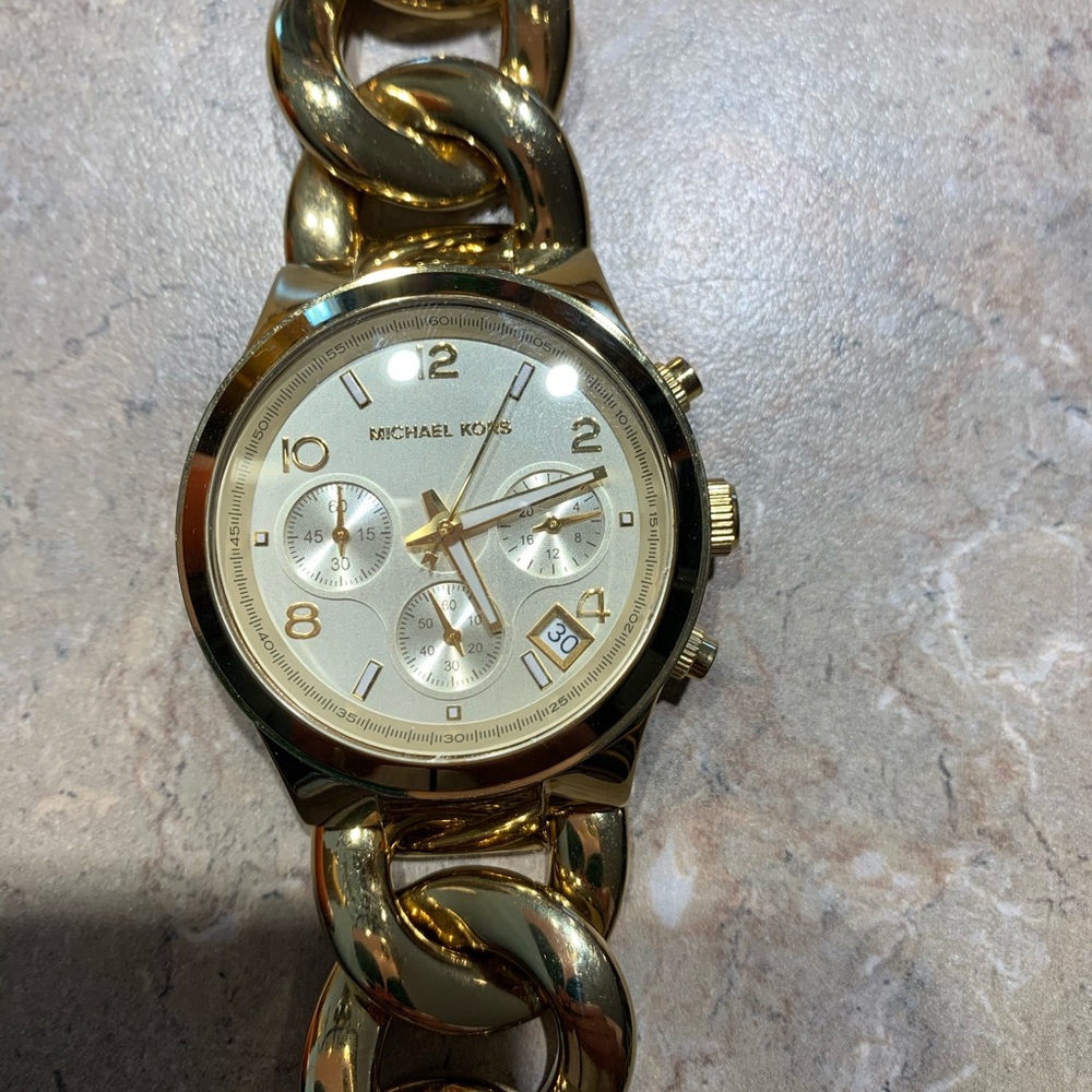 Authentic Michael Kors Runway Watch